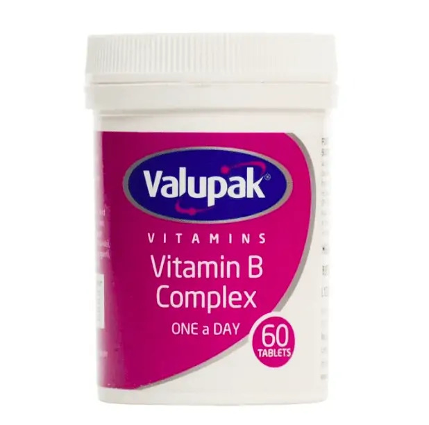 Valupak Vitamin B Complex 60 Tablets