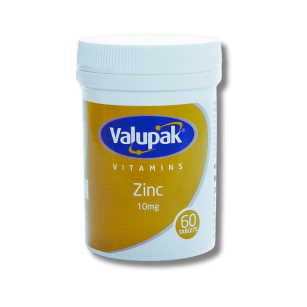 Valupak Zinc Gluconate 10mg Tablets 60’s