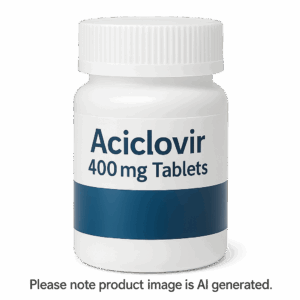 Aciclovir 400mg Tablets for herpes virus treatment